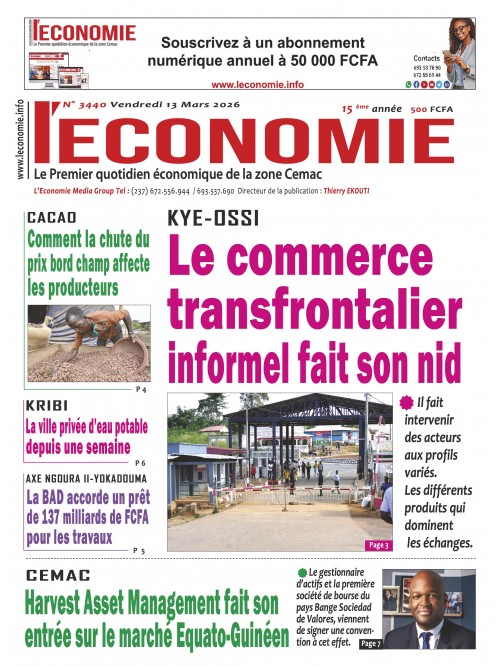 Le quotidien de l'economie 13/03/2026