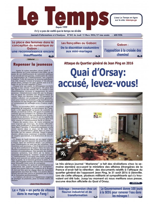 Le Temps 12/03/2026