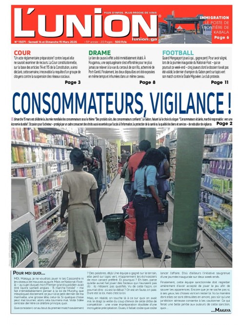 L'Union 14/03/2026