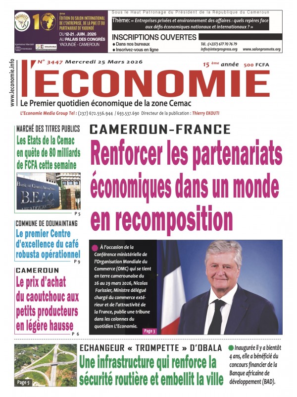 Le quotidien de l'economie 25/03/2026