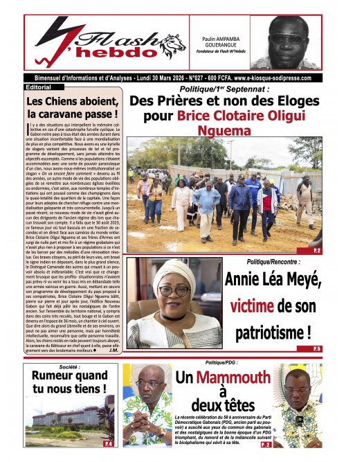 Flash W Hebdo 30/03/2026