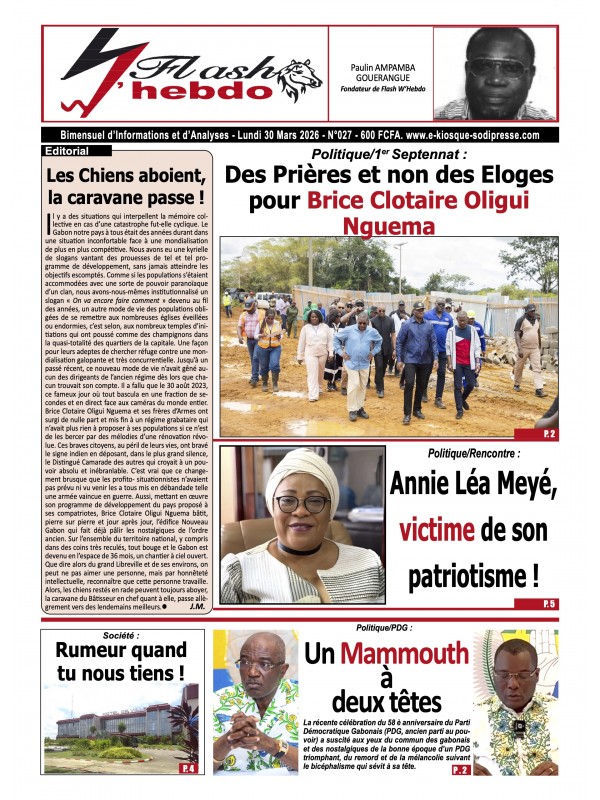 Flash W Hebdo 30/03/2026