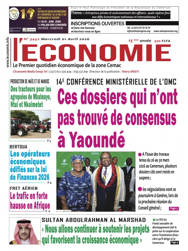 Le quotidien de l'economie 01/04/2026
