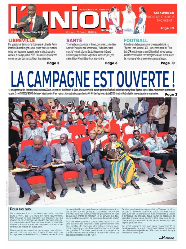 L'Union 15/04/2026