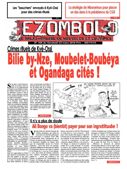 Ezombolo 23/03/2018