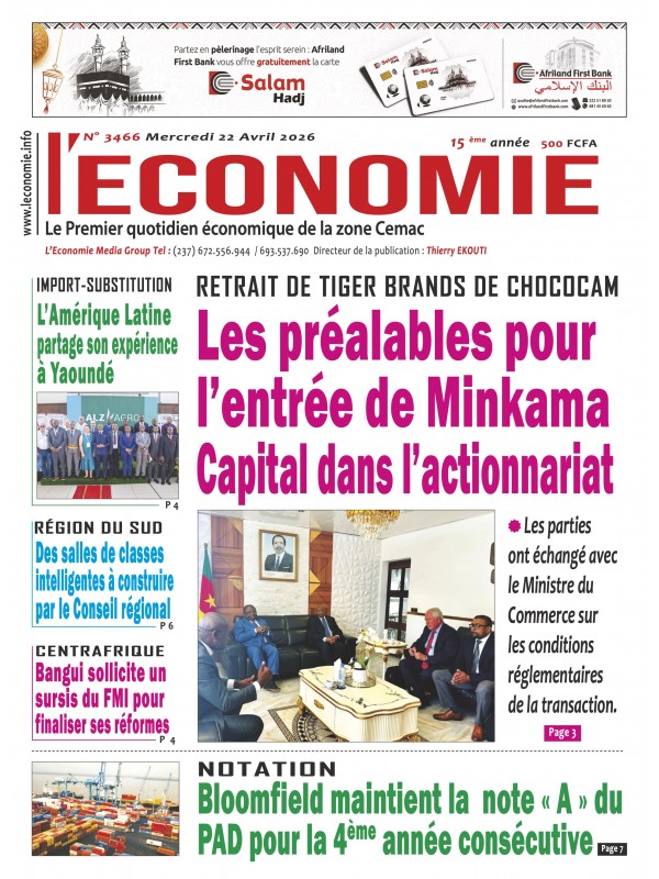 Le quotidien de l'economie 22/04/2026