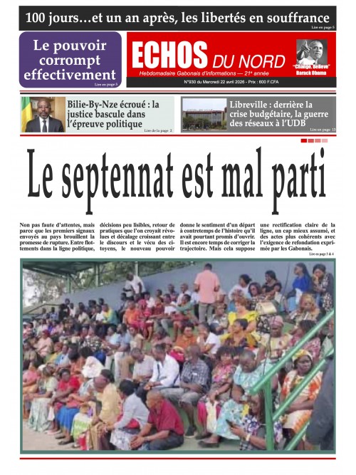 Echos du Nord 22/04/2026