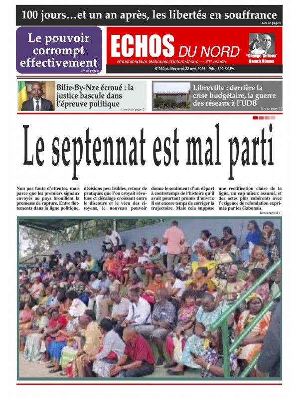 Echos du Nord 22/04/2026