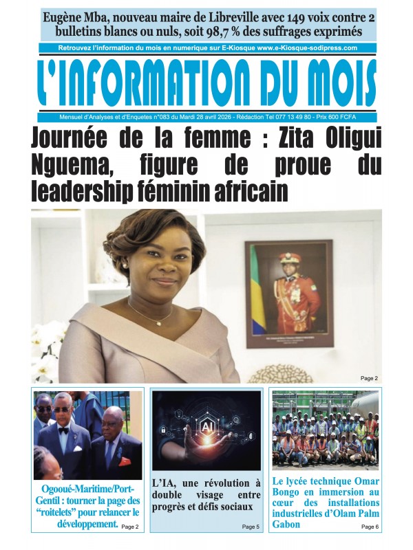 L'information du mois 28/04/2026