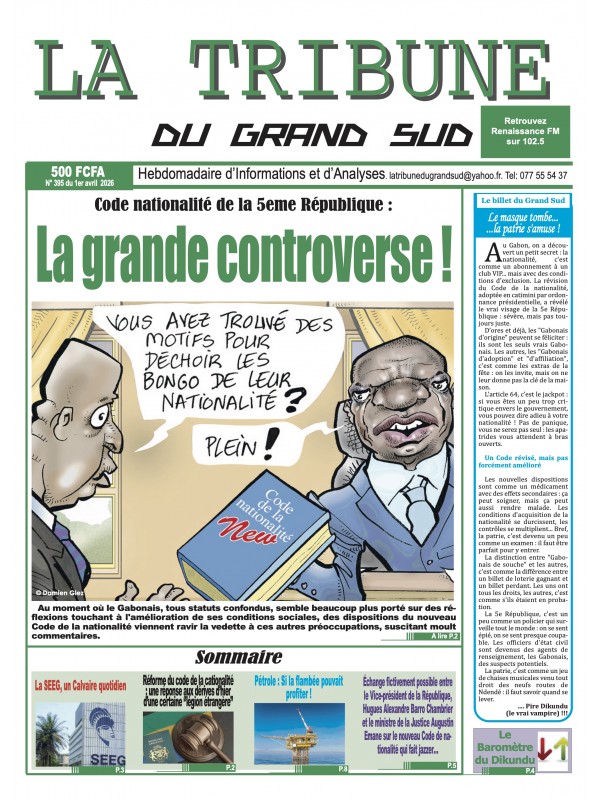 La Tribune du Grand Sud 01/04/2026
