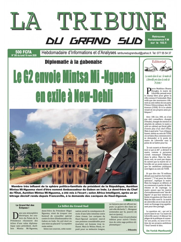 La Tribune du Grand Sud 16/03/2026