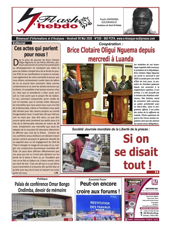 Flash W Hebdo 08/05/2026