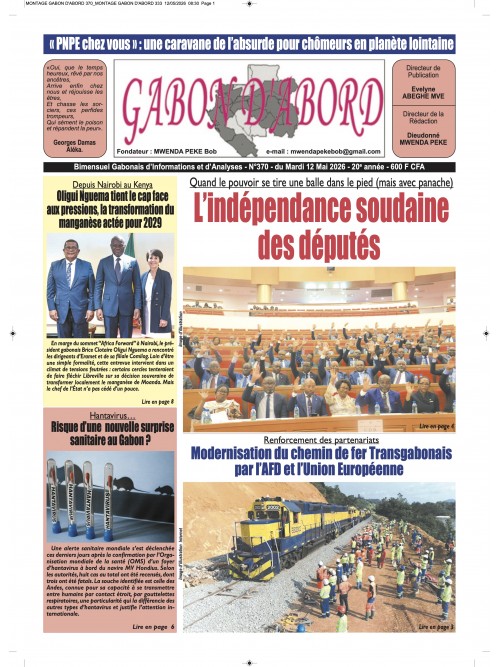 Gabon d'abord 12/05/2026