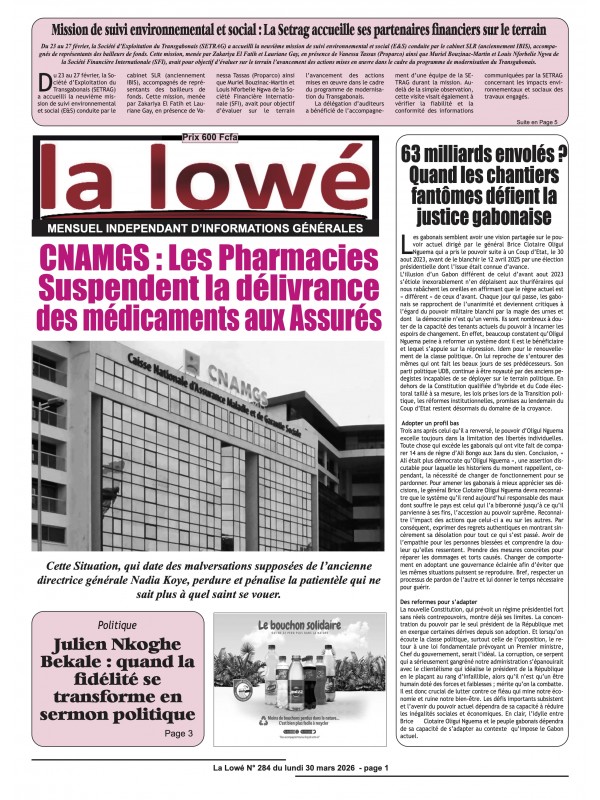 La LOWE 30/03/2026