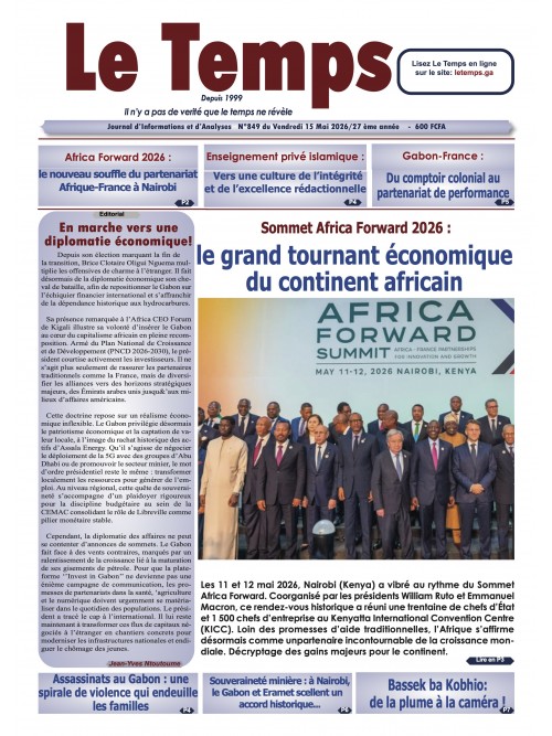 Le Temps 15/05/2026
