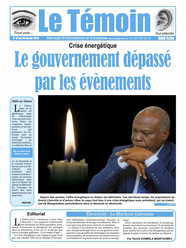 Le Temoin 26/02/2026