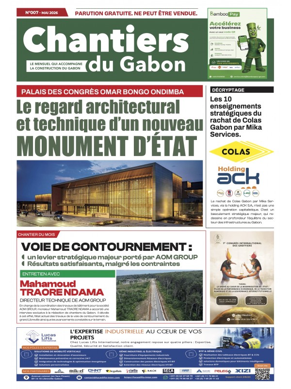 CHANTIER DU GABON 20/05/2026