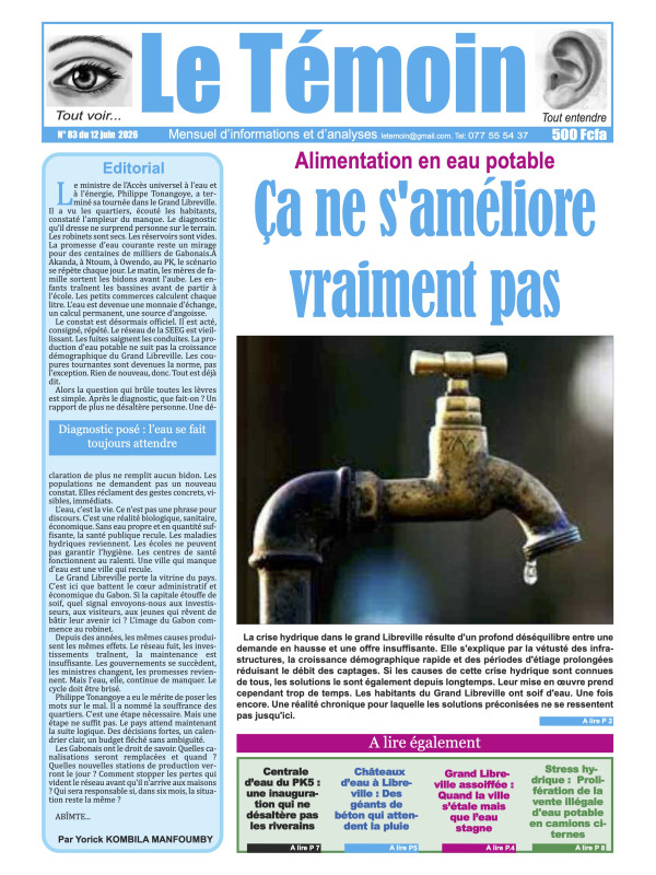 Le Temoin 12/06/2026