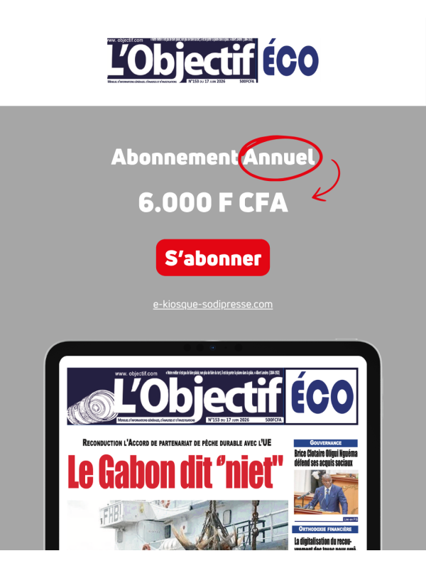 L'OBJECTIF ECO -  ABONNEMENT ANNUEL