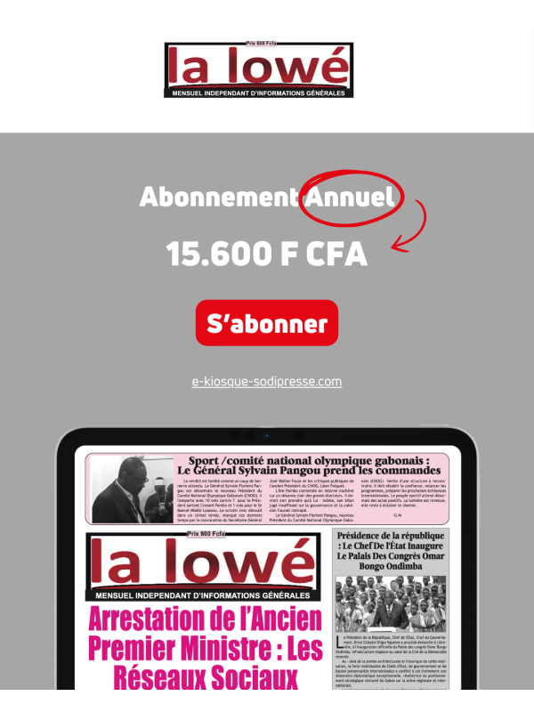 La LOWE - ABONNEMENT ANNUEL
