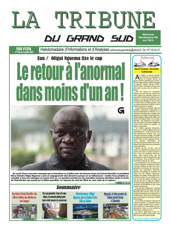 La Tribune du Grand Sud 06/07/2026