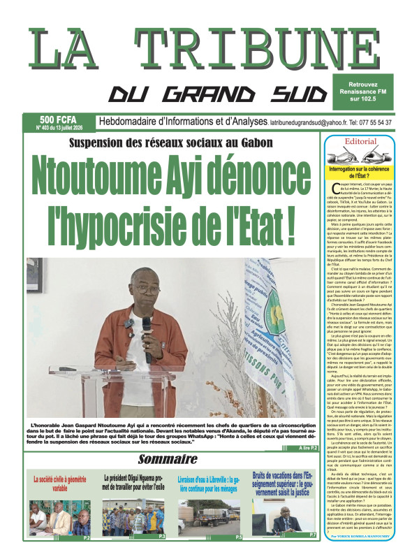 La Tribune du Grand Sud 13/07/2026