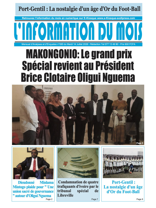 L'information du mois 14/07/2026