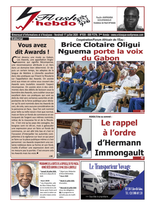 Flash W Hebdo 17/07/2026