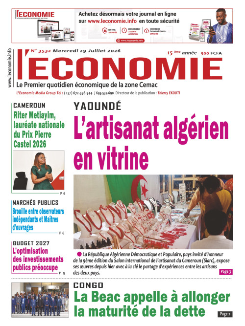 Le quotidien de l'economie 29/07/2026
