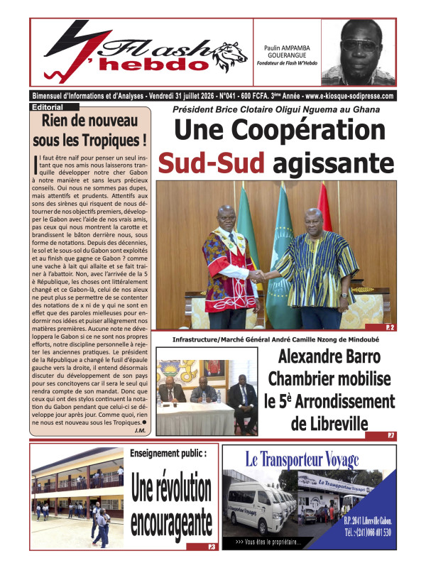 Flash W Hebdo 31/07/2026