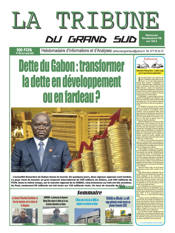 La Tribune du Grand Sud 03/08/2026