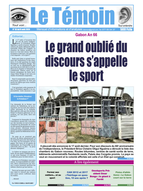 Le Temoin 19/08/2026