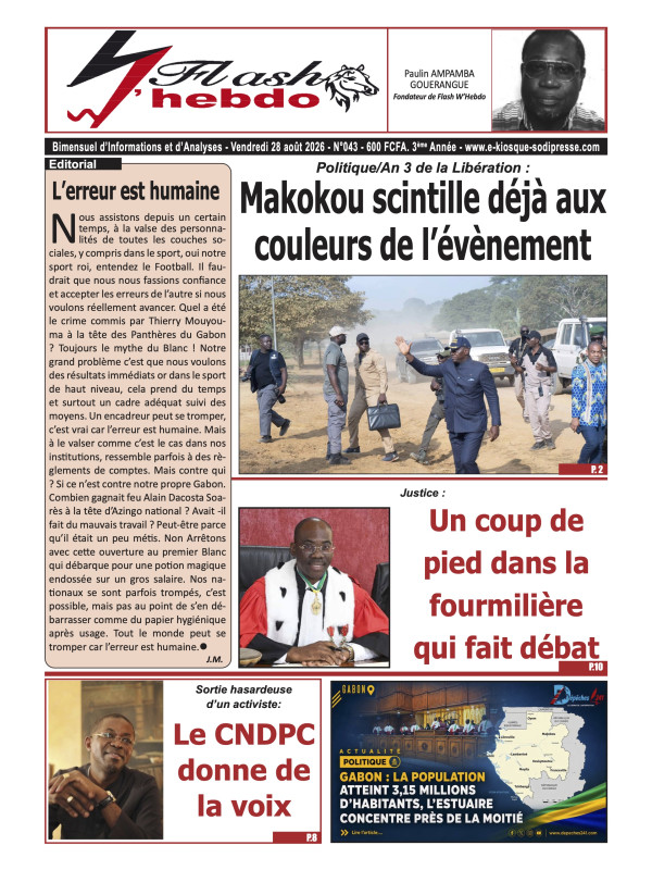 Flash W Hebdo 28/08/2026