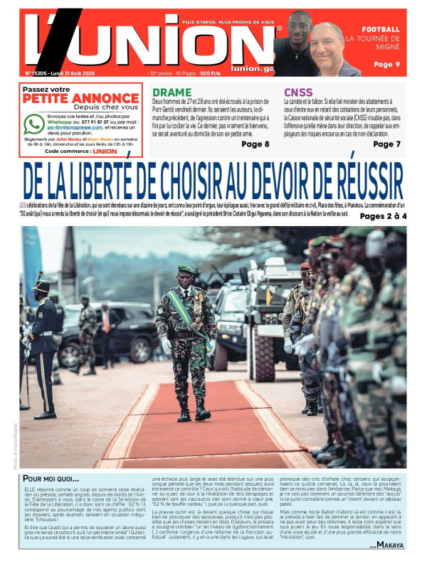 L'Union 31/08/2026