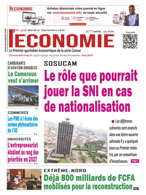 Le quotidien de l'economie 01/09/2026