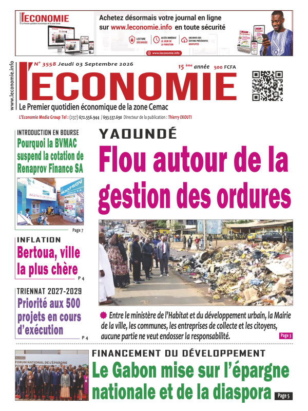 Le quotidien de l'economie 03/09/2026
