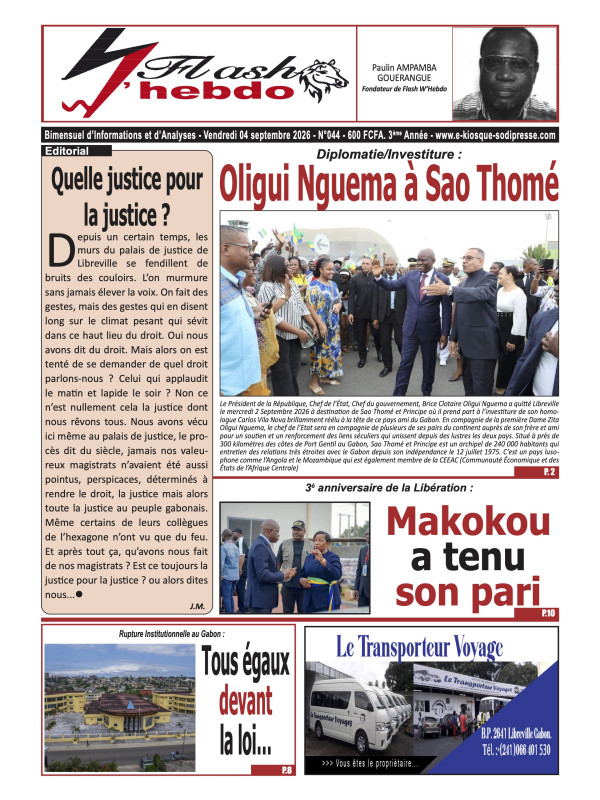 Flash W Hebdo 04/09/2026