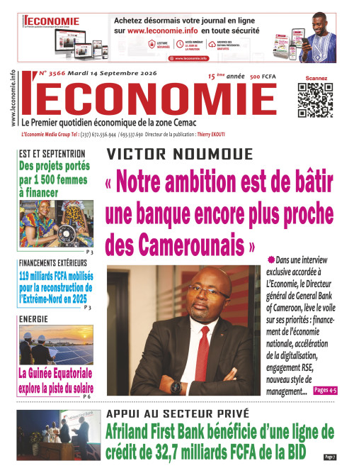 Le quotidien de l'economie 15/09/2026