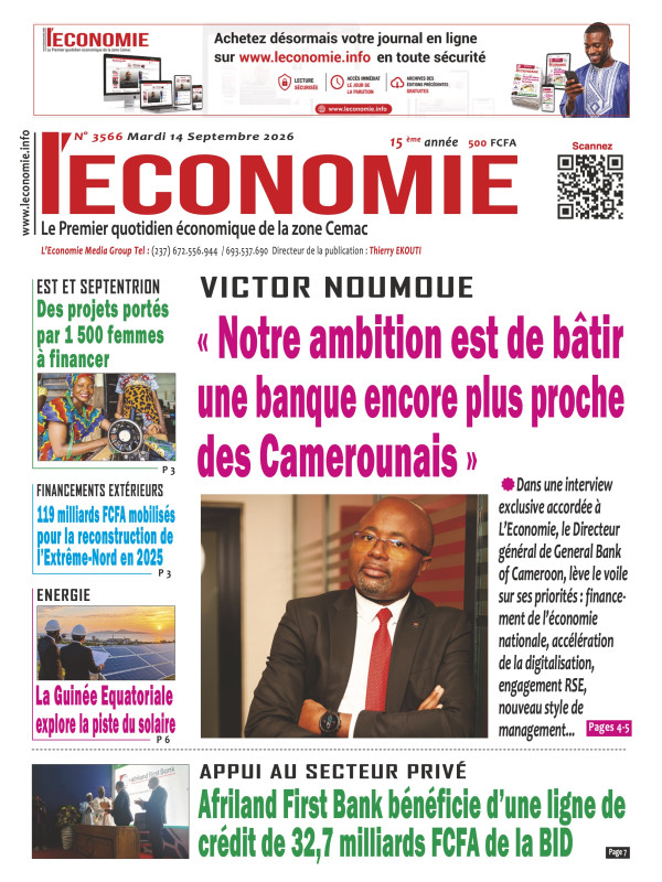 Le quotidien de l'economie 15/09/2026