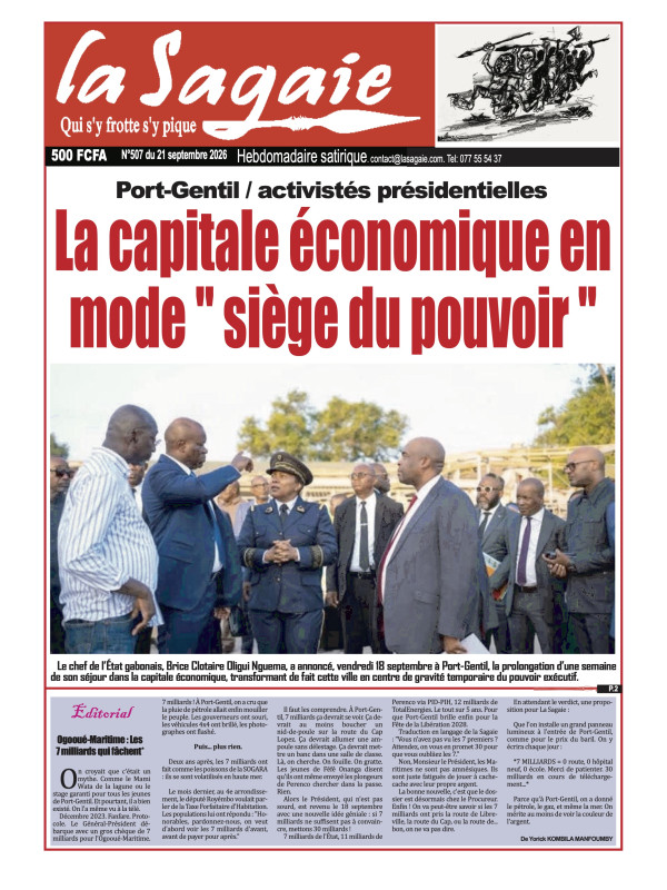 La Sagaie 21/09/2026