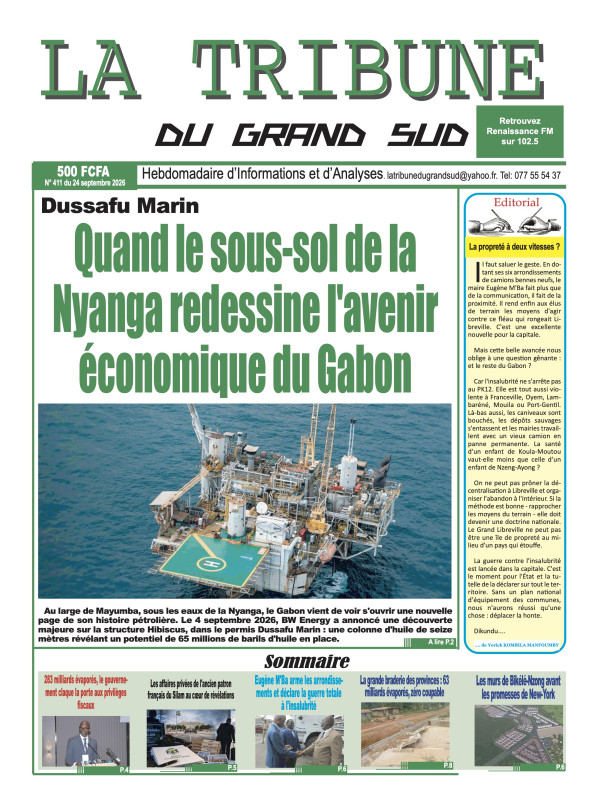 La Tribune du Grand Sud 24/09/2026