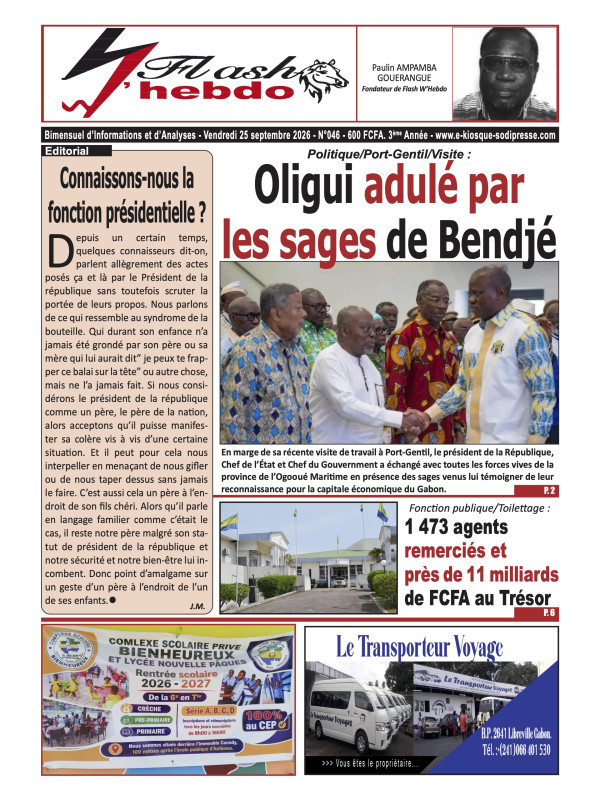 Flash W Hebdo 25/09/2026