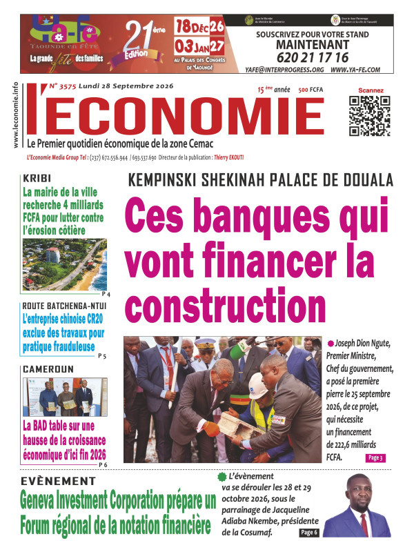 Le quotidien de l'economie 28/09/2026