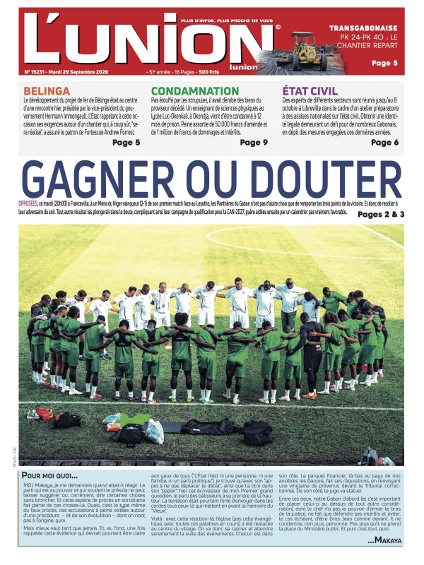 L'Union 29/09/2026