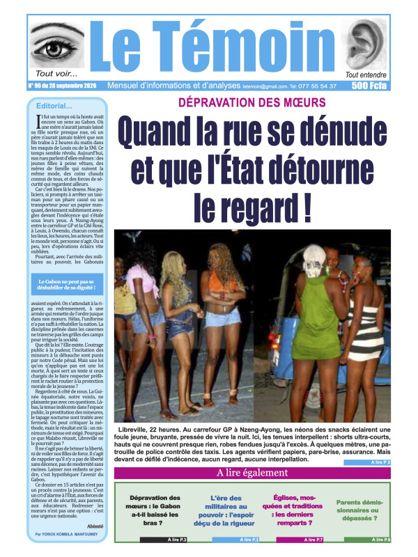 Le Temoin 28/09/2026