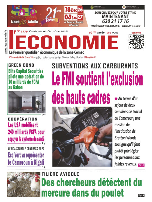 Le quotidien de l'economie 02/10/2026