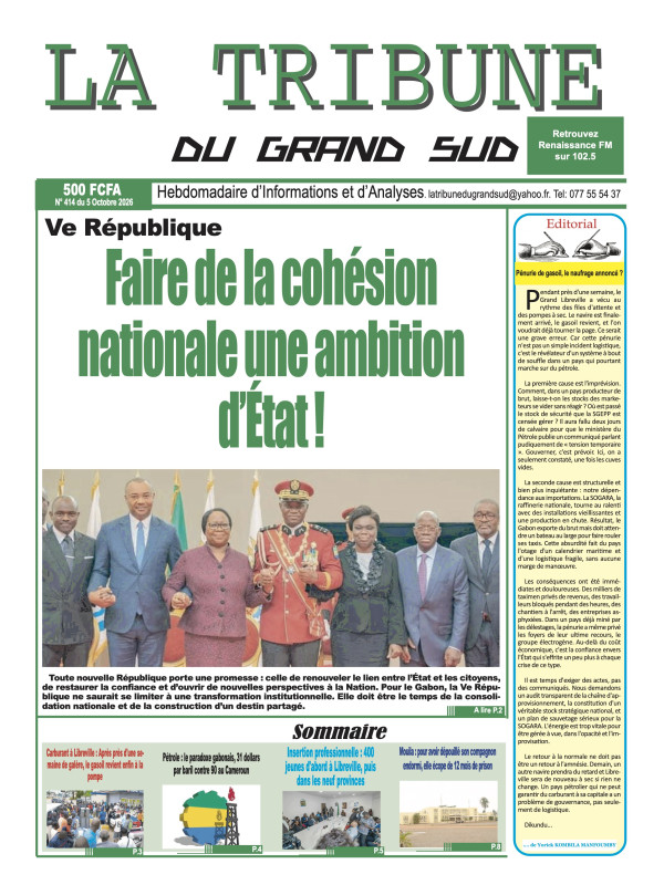 La Tribune du Grand Sud 05/10/2026