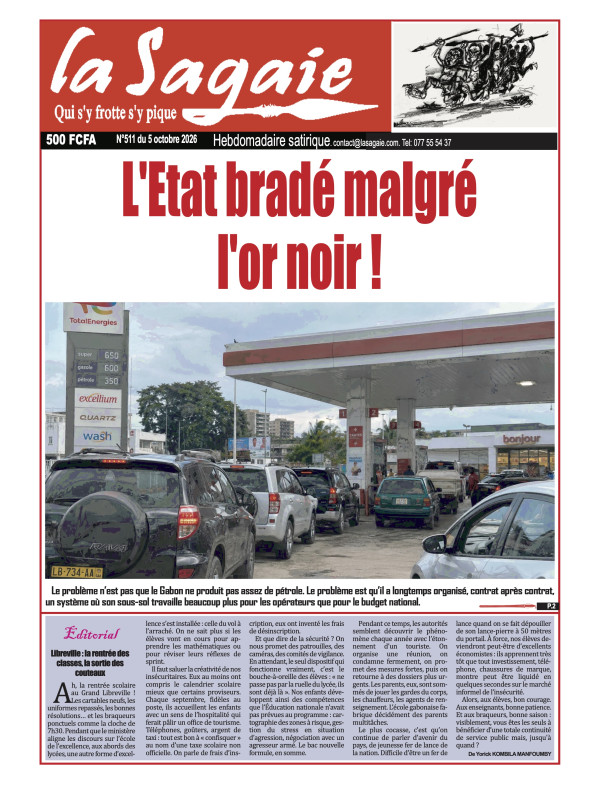 La Sagaie 05/10/2026