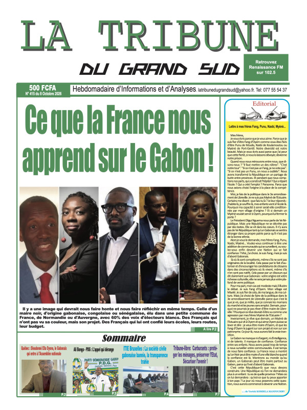 La Tribune du Grand Sud 08/10/2026