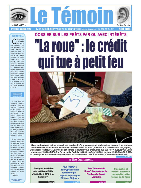 Le Temoin 08/10/2026